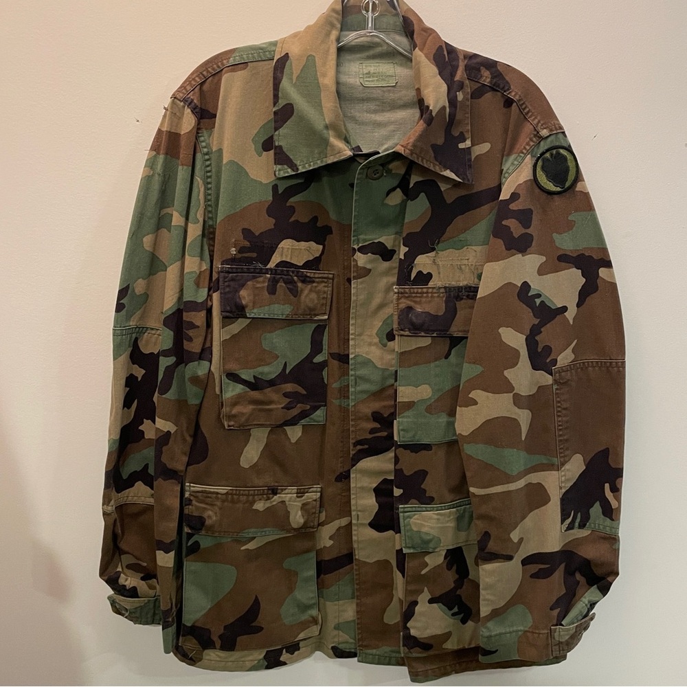 Vintage Army Jacket Camo